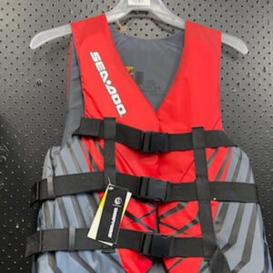 Sea Doo Splash Nylon Life Jacket Red