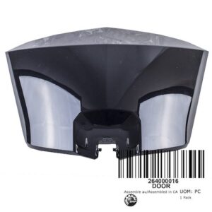 Tinted Black Glove Door